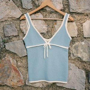 Amorini Tank Top Baby Blue
